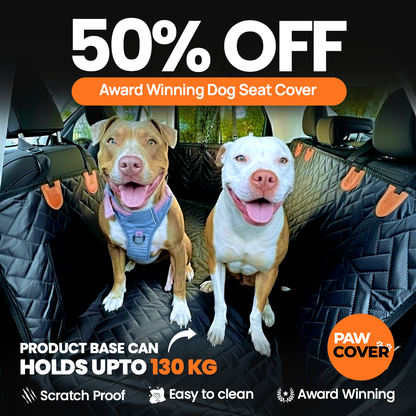 Paw Cover- Hard Bottom Dog Car Seat Protector